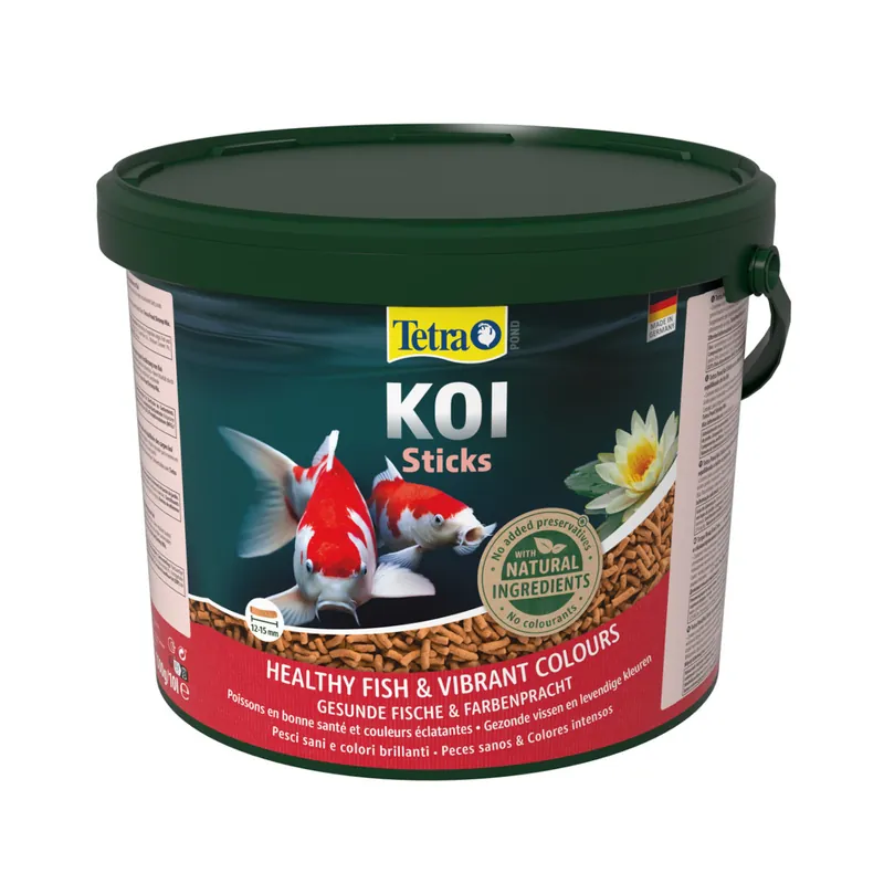 Markenprodukt Tetra Pond Koi Sticks 10,0 Liter Hauptfutter